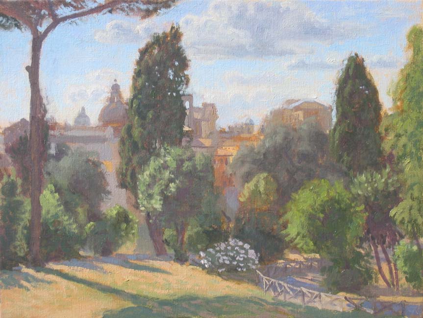 Cypresses on the Campidoglio