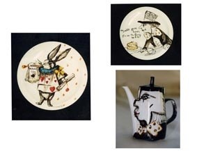 Plates & Teapot