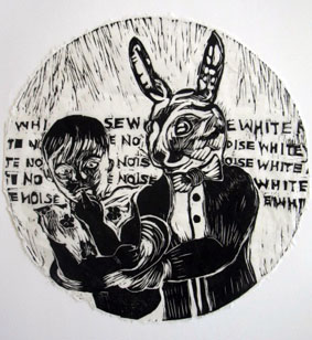Alice & White Noise- rice paper